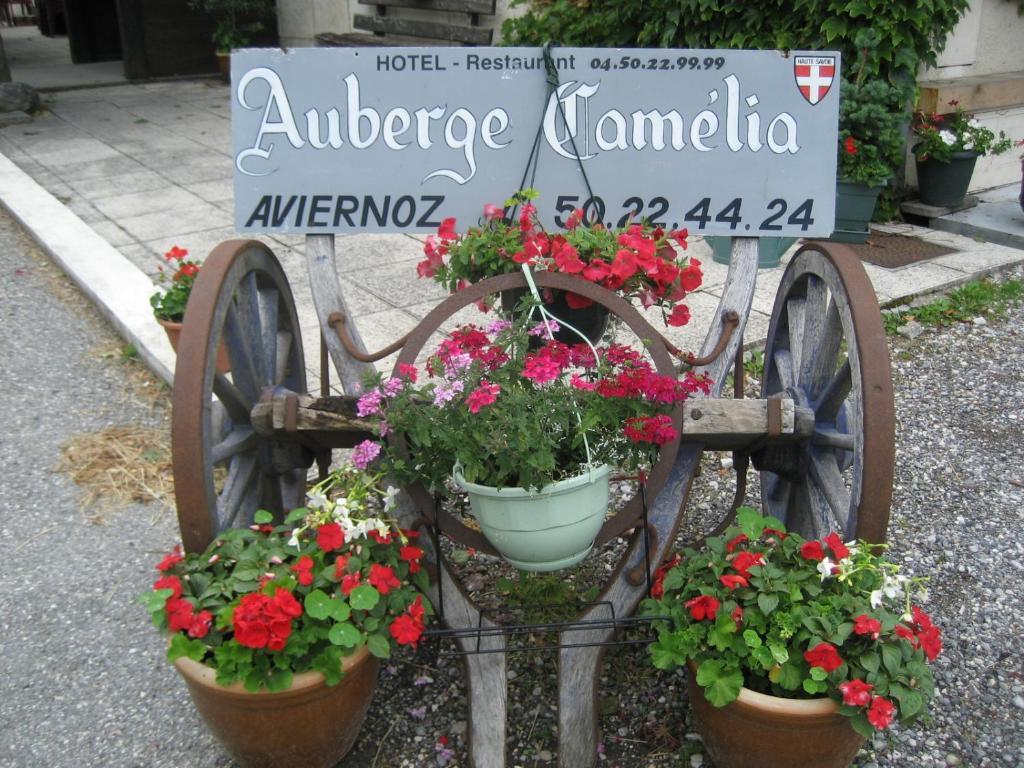 Hotel Auberge Camelia Aviernoz Exterior foto
